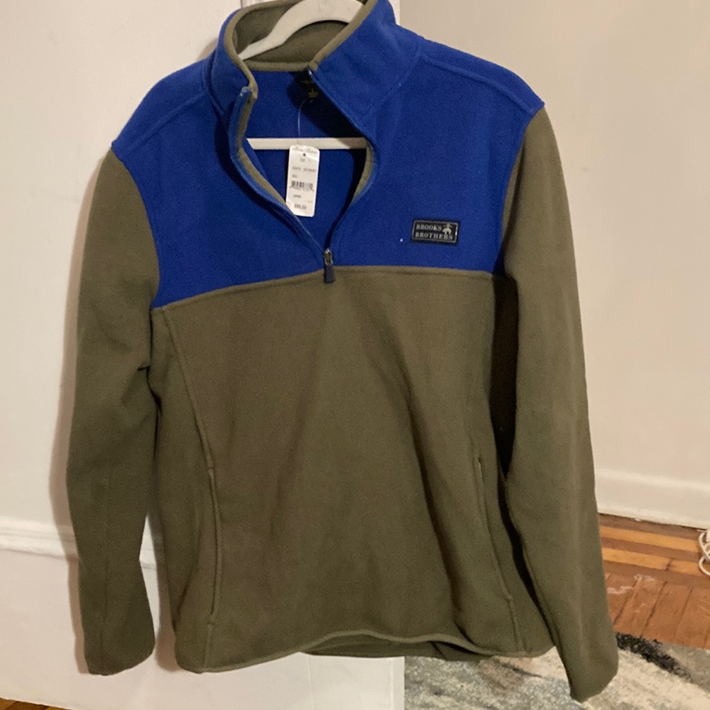 Large Multi-Color Brooks Brothers Pullover